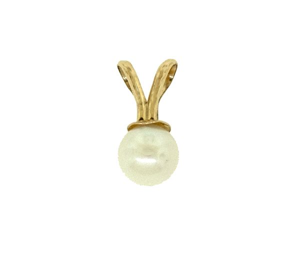 PEND. 14K PERLE CULT. 4-4.5MM